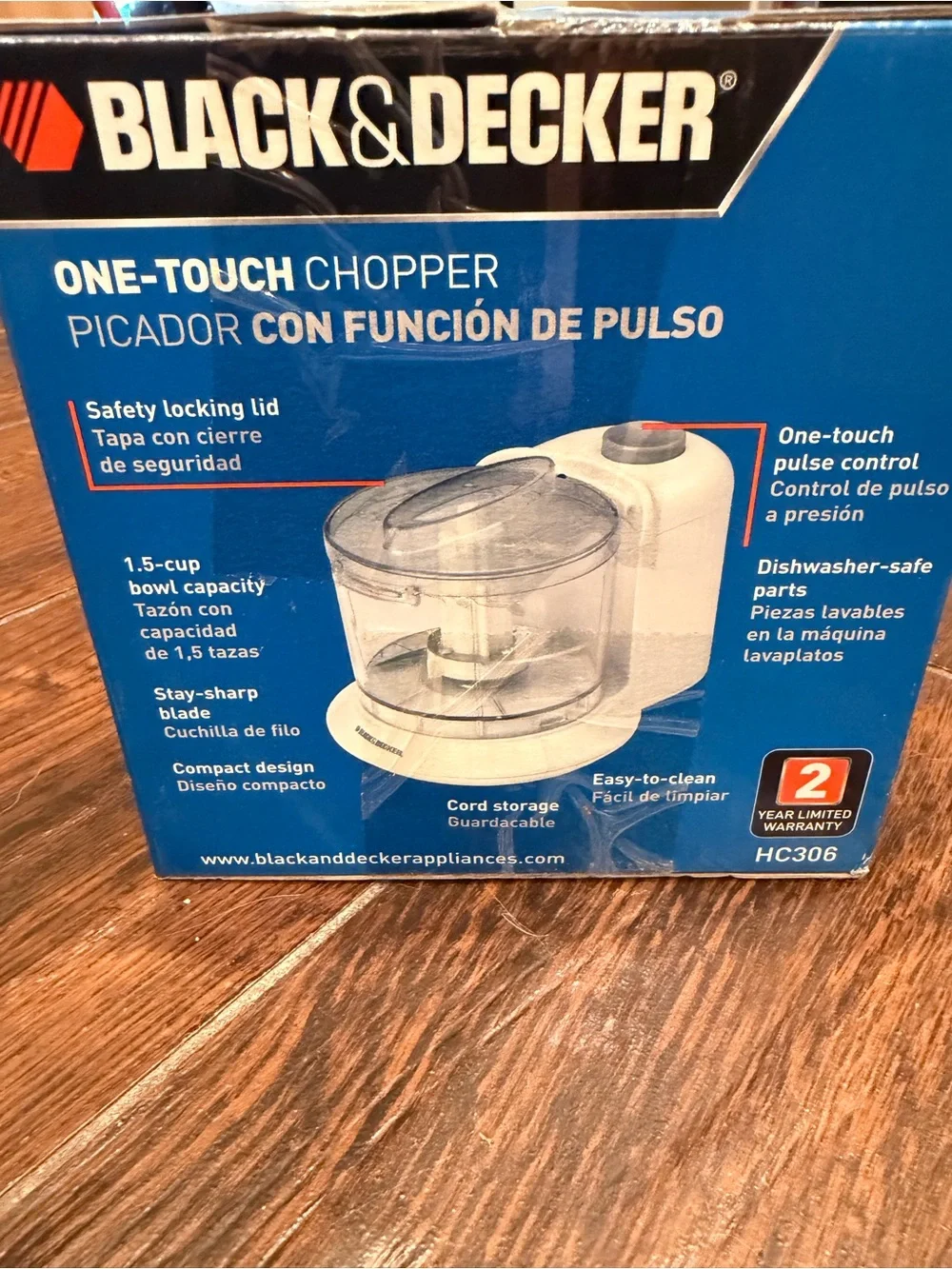 🥕🔪 BLACK+DECKER One-Touch Food Chopper – Like New! 🔪🥕